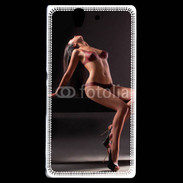 Coque Sony Xperia Z Body painting Femme