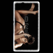 Coque Sony Xperia Z Brune sexy