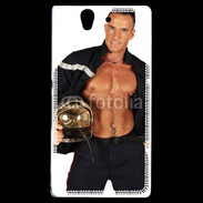 Coque Sony Xperia Z Pompier stripteaser