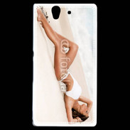 Coque Sony Xperia Z Sexy à la plage