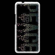 Coque HTC One Paix musicale