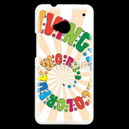 Coque HTC One Vie en couleur