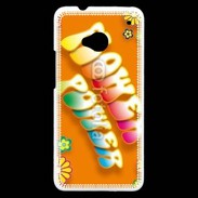 Coque HTC One Flower power 4