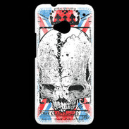 Coque HTC One Tête de mort Great Britain