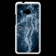 Coque HTC One Femme en fumée de cigarette