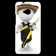 Coque HTC One Jardinier