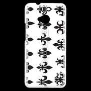 Coque HTC One Symbole Fleur de Lys 