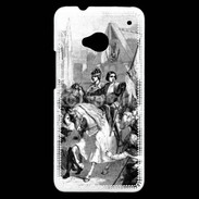 Coque HTC One Charles VII et Jeanne d'Arc