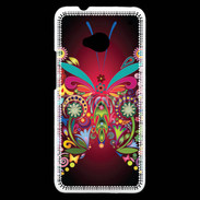 Coque HTC One Papillon 3