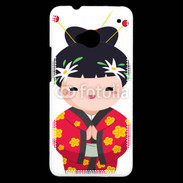 Coque HTC One Fille japonaise