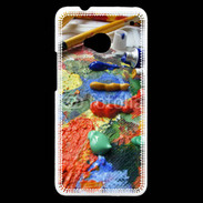 Coque HTC One Tube de peinture
