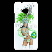 Coque HTC One Danseuse de Sambo Brésil 2