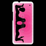 Coque HTC One Femmes qui s'embrassent