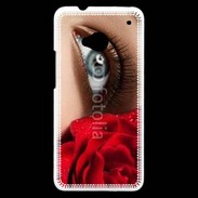 Coque HTC One Fleurs glamour 5