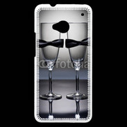 Coque HTC One Coupe de champagne gay