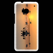 Coque HTC One Hélicoptère Apache de nuit
