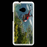Coque HTC One Hélicoptère R44