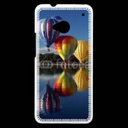 Coque HTC One Montgolfière miroir