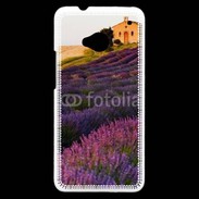 Coque HTC One Champs de lavande 3