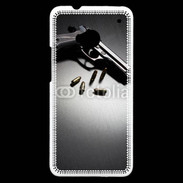 Coque HTC One Pistolet et munitions