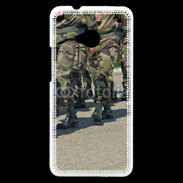 Coque HTC One Marche de soldats