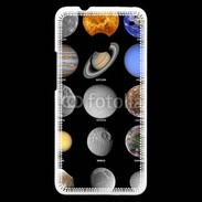 Coque HTC One Système solaire