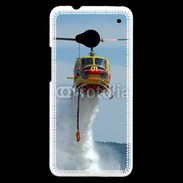 Coque HTC One Hélicoptère bombardier d'eau