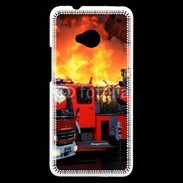 Coque HTC One Intervention des pompiers incendie