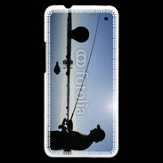 Coque HTC One Pêcheur de nuit