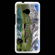 Coque HTC One Montagne Suisse 