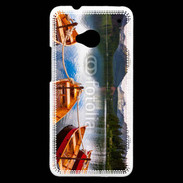 Coque HTC One Lac de montagne
