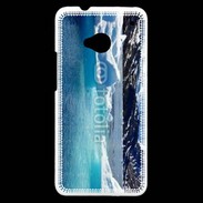 Coque HTC One Iceberg en montagne