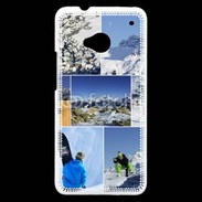 Coque HTC One Vacances d'hiver en Savoie