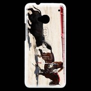 Coque HTC One Corrida à cheval