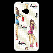 Coque HTC One Fashion girl 5
