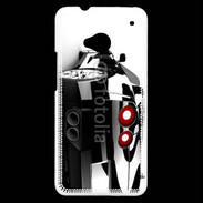Coque HTC One Voiture de course noire