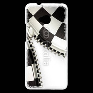 Coque HTC One Zipper course