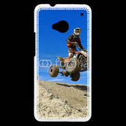 Coque HTC One Saut en quad