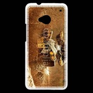Coque HTC One Course de quad dans la boue