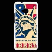 Coque HTC One Timbre USA