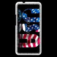 Coque HTC One Logo USA 5