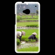 Coque HTC One Rizière au Vietnam