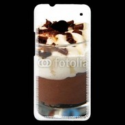 Coque HTC One Verrine dessert chocolat