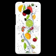 Coque HTC One Fruits frais en folie