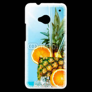Coque HTC One Cocktail d'ananas