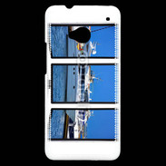Coque HTC One Yacht sur écran