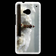 Coque HTC One Vague sur la cote