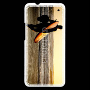 Coque HTC One Surf soleil couchant