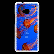 Coque HTC One Bal de méduses