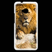 Coque HTC One Tête de lion